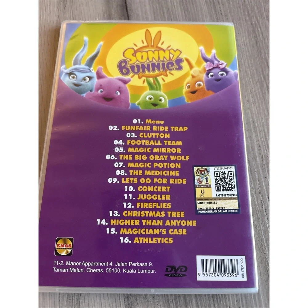 Sunny‎ Bunnies Children Animated TV Series DVD 16 Episodes - Picture 2 of 4